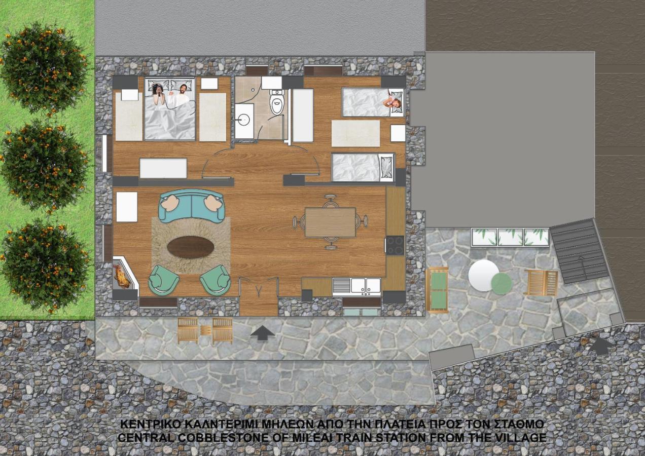 Νόνη Apartman Miliész Kültér fotó